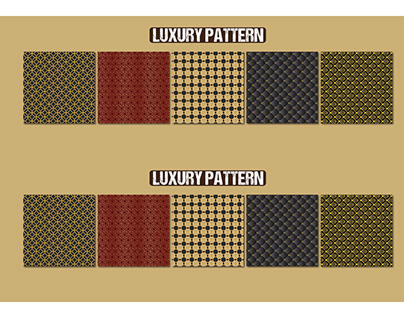 different vector ornamental seamless luxury patterns.