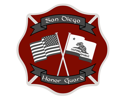 SDFD Honor Guard Logo