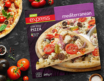 Rimi Private label pizza packaging design