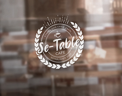 Se-Table Kafe logo for Ernie Zakri dan Syamel