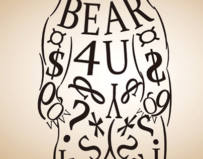 Project thumbnail - Font Monster Design - Bear