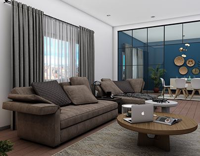 58 m2 Living Area Concept Project