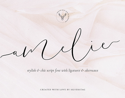 Amelie - FREE Chic & Elegant Script Font