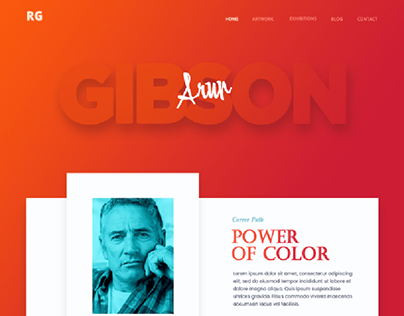Gibson Website Design