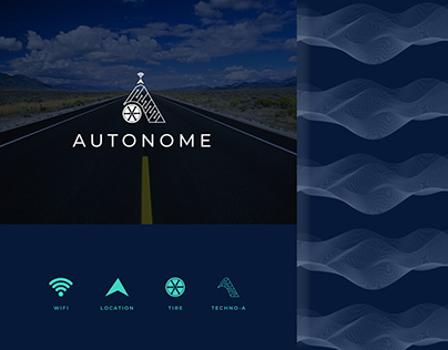 "Autonome" The Driverless Car Logo