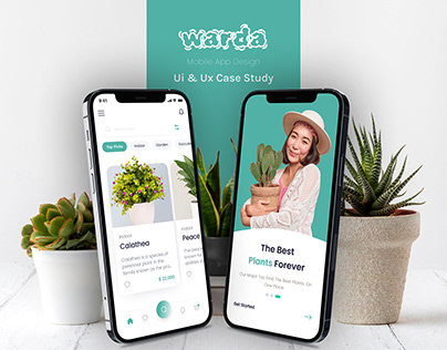 Warda Mobile Application & UI UX Case Study