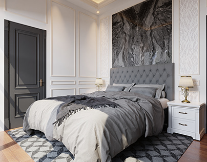White Grey Bedroom