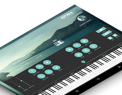 Piano ui for Android.