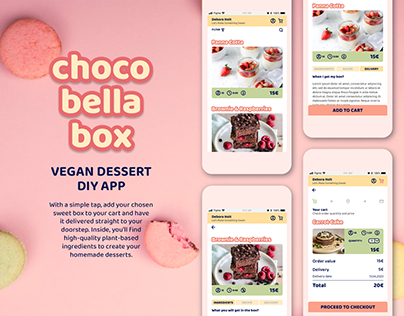 Choco Bella Box - App Design