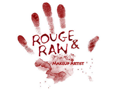 Rouge & Raw logo for horror makeup