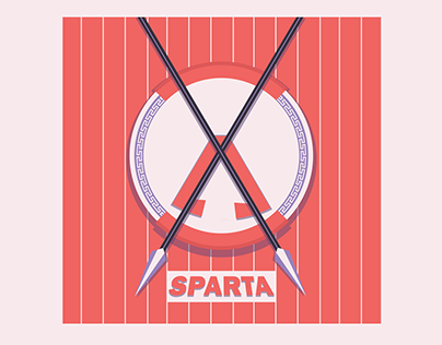 "Sparta" Postage Stamp