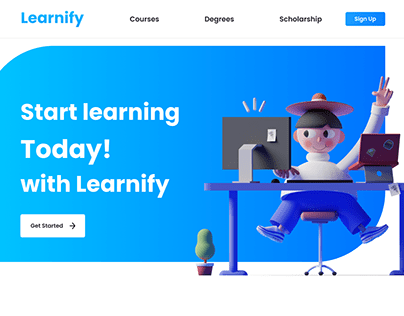Learnify - Education Platform Landing Page