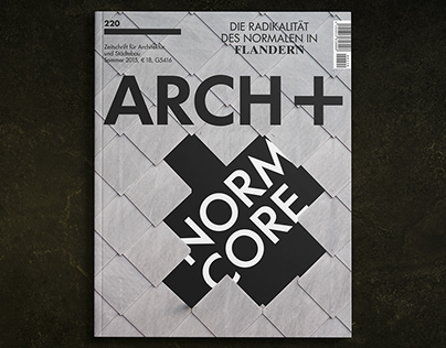 Project thumbnail - ARCH+ 220 Magazine – Normcore