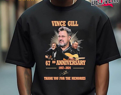 Vince Gill 67rd Anniversary You For The T-Shirt