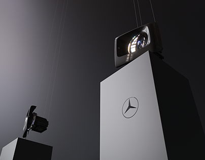 Mercedes-Benz-headlight [CGI]