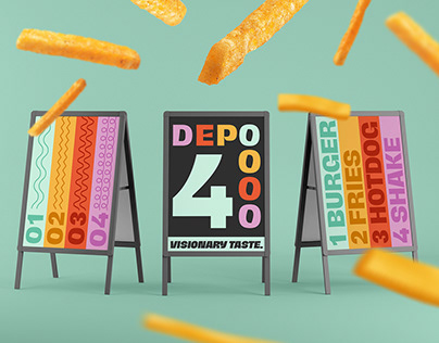 DEPO4 Burger | Branding