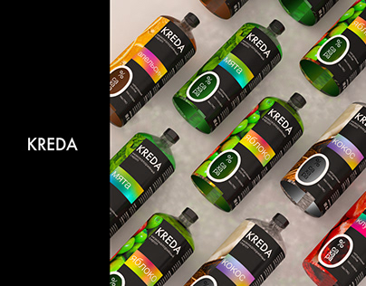 KREDA label redesign / редизайн этикетки