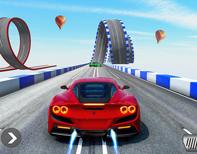 Car Stunt Mega Race Game