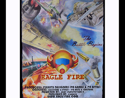 EAGLE FIRE GAME POSTER