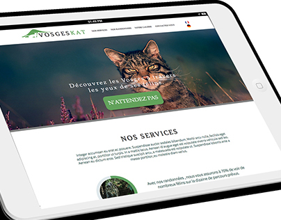 VosgesKat - Web Design