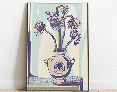 Poppy Flowers Print