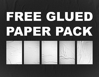 FREE GLUED PAPER TEXTURE PACK HIGH RESOLUTION