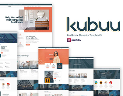 Kubuu - Real Estate Elementor Template Kit