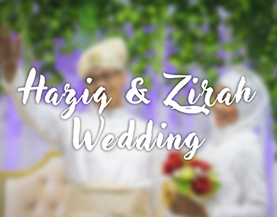 Photography : Haziq & Zirah Wedding