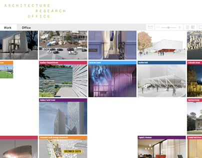 Architecture Research Office Website
