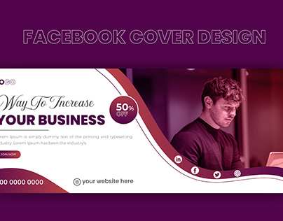 Facebook Cover Template Projects | Photos, Videos, Logos, Illustrations And  Branding On Behance