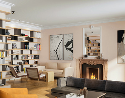 livingroom in Paris