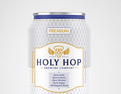 HolyHop - Non-Alcoholic Beer - ProductLabel