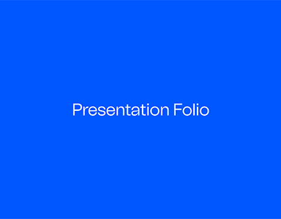 Presentation Folio