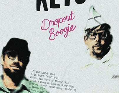 Project thumbnail - The Black Keys - Dropout Boogie Poster