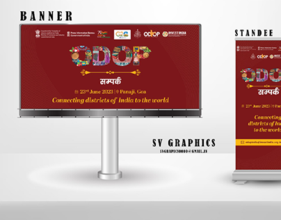 ODOP Goa Banner and standee