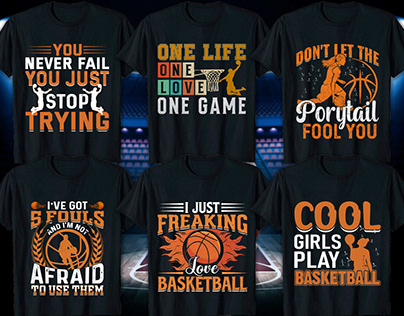 basketball t shirt design bundle tee