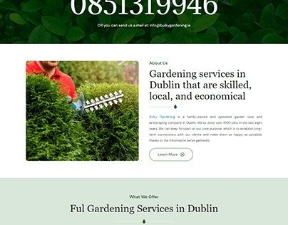 Bulky Garden Services in Dublin