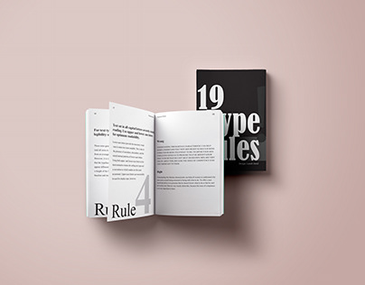19 Typography Rules Booklet