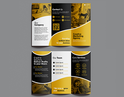 Business Trifold Brochure Design