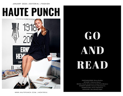Go and read for HAUTE PUNCH magazine