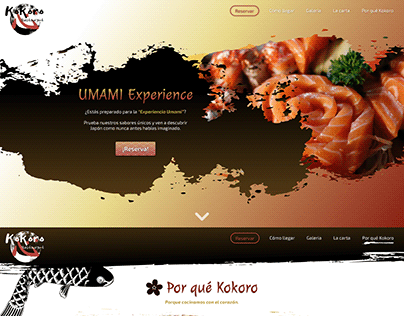 Kokoro Restaurant (Proyecto de clase)