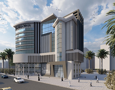 Mall Exterior Design (Saudi Arabia)