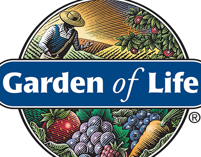 Garden of Life Logo Illustrated by Steven Noble