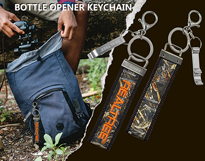 Bottle Opener Key Chain Advertisement
