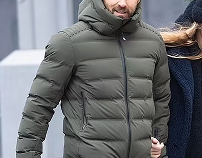 Ryan Reynolds Green Hooded Jacket