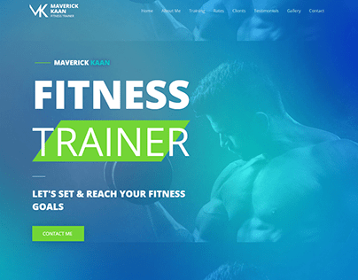 landing page website for fitness-trainer (2)