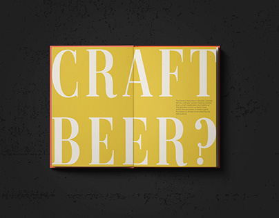 Editorial Spreads - The Craft of Brewing Beer