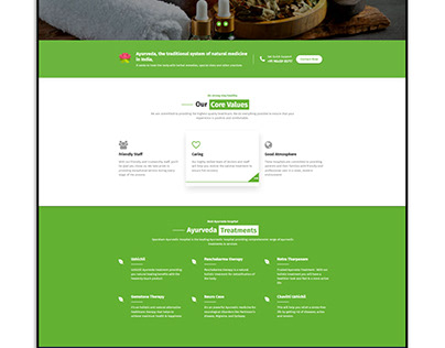 Sparsham Ayurvedha - Stunning Website For Ayurveda