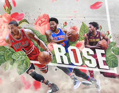 Derrick Rose “RISE THE ROSE” Wallpaper