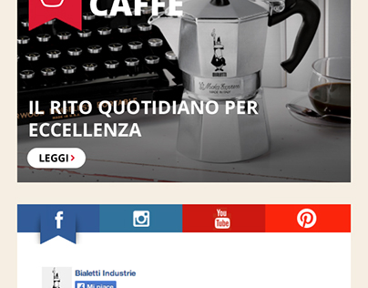 Bialetti Group - layout siti di gruppo 2015